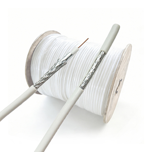 Коаксиальный кабель ZhongTong <span class=keywords><strong>RG6</strong></span> <span class=keywords><strong>RG11</strong></span> <span class=keywords><strong>RG59</strong></span>, 75 Ом, из чистой меди, 100м 200м 305м, на катушке, оптом, с низкими потерями, для цифровой ТВ-антенны и спутникового приема, Чжэцзян - Product Image 2