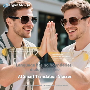 2025 F18 Outdoor Smart Glasses Audio BT <strong>Speaker</strong> AI Translation Wireless Music Portable Wearable Headset Magnetic Charging <strong>AR</strong> - Product Image 2