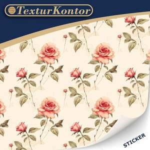 3 feuilles de <span class=keywords><strong>papier</strong></span> <span class=keywords><strong>peint</strong></span> PVC auto-adhésif pour maisons de poupées Échelle 1:12 Modern <span class=keywords><strong>Art</strong></span> <span class=keywords><strong>Deco</strong></span> Damask Design Living Room (Sepia Roses) - Product Image 2