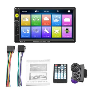 7010B 7012B 7018B 7023B 7 Touch Screen Double Din Stereo Car Dvd Player Auto Radio BT FM USB SD AUX Android Car MP5 Player