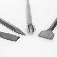 4pcs SDS PLUS Ciseaux Set Point Groove Gouge Ciseau Plat Marteau Électrique Foret Pause Béton Brique Mur Forage-C ZZYLT4A Service OEM