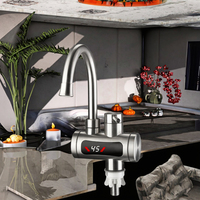 Prix usine 3S acier inoxydable chauffe-eau instantané robinet pont monté cuisine robinet électrique évier chauffe-eau pour RV utilisation