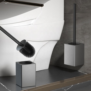 Cheap Household Economical Bathroom Rust Free Space <strong>Aluminum</strong> Wall Mounted Floor Standing <strong>Toilet</strong> <strong>Brush</strong> <strong>Toilet</strong> Cleaning <strong>Brush</strong> - Product Image 1