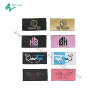 Etiquetas de Ropa Personalizadas con Logotipo Propio, Etiquetas Tejidas con Nombre de Marca, Etiquetas Impresas para Prendas de Vestir, Precio de Fábrica