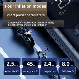 Compresseur d'Air Portable TCCBAC 150psi pour <span class=keywords><strong>Gonfleur</strong></span> de Pneus de Voiture, Pompe Électrique pour Ballons et Pneus - Product Image 5