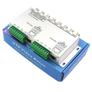 بسعر المصنع مراقبة 8CH فيديو سلبي Balun TVI AHD CVI CVBS 8 منفذ متعدد balun متصل بجهاز إرسال فيديو balun m - Product Image 1