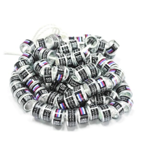 Hoge Fly Duivenringen 9Mm Binnendiameter Vogel Voet Ringen Met Land Voet Bands Voor Postduif Liefhebbers - Product Image 2