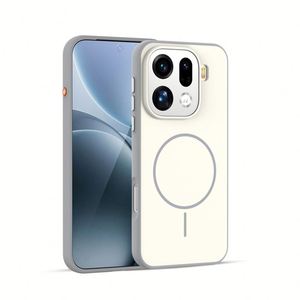 Étui de téléphone KAOU Business Design pour OPPO Find X9/X9 Pro avec couleur contrastée, coque magnétique givrée antichoc deux-en-un - Product Image 6