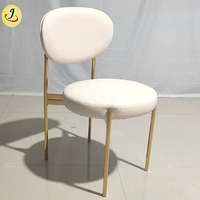 Chaise de banquet de mariage d'hôtel de luxe en acier inoxydable doré et velours noir, design moderne, confortable et durable, de haute qualité pour l'extérieur