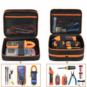Double Layers Circuit Tester Storage Organizer Home Tester <b>Kit</b> <b>Bag</b> - Product Image 4