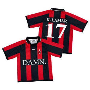 <span class=keywords><strong>Jersey</strong></span> Sepak Bola Gaya Retro Oversize Bahan Polyester 100% Bernapas dengan Cetak Digital untuk Dewasa Unisex Musim Panas - Product Image 1