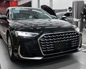 กันชนหลังรถปรับโฉม <span class=keywords><strong>A8</strong></span>สไตล์ S8กันชนหลังรถยนต์ PP สีดำเงาอุปกรณ์ตัวแยกริมฝีปากสำหรับ S8 <span class=keywords><strong>Audi</strong></span> <span class=keywords><strong>A8</strong></span> D5 2018-2025 - Product Image 6