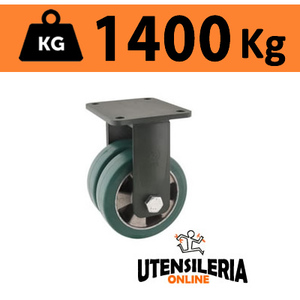 Roue TR-ROLL avec support électrosoudé EEG HD fixe 1400Kg 62AL - Product Image 1