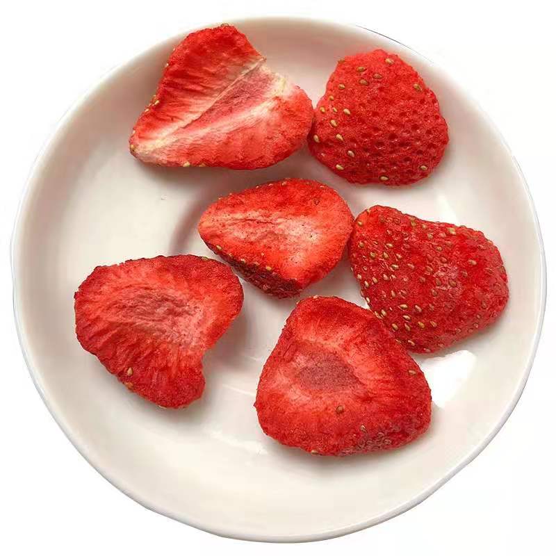 Free Samples Fruit Dried Sliced Strawberry Frozen Dried Strawberries