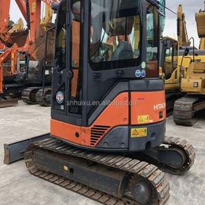 HITACHI Mini Digger d'occasion en bon état ZX30 Petite pelle sur chenilles d'occasion avec composants centraux Moteur et pompe - Product Image 2