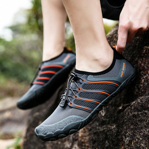 Zapatos de Agua para Exteriores con Parte Superior de Malla, Suela de Goma, Transpirables, Unisex, para Uso en la Playa en Verano - Product Image 4