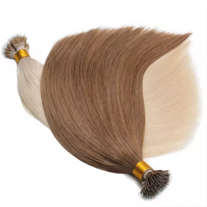 Extensiones de Cabello Nano Ring al por Mayor, Cabello Humano Virgen Ruso Natural de Doble Trama con Punta de Queratina Micro Nano Ring, Cabello Humano 100% Virgen de Primera Calidad - Product Image 1