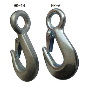 Tianchen Steel Hook With Safety Latch For Construction 5500kgs11000lbs Load Capacity - Product Image 2