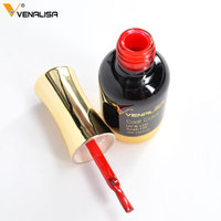 Or bouteille de haute qualité salon professionnel nail gel polish 12ml venalisa ongles vernis uv gel couche de base topcoat fournir 1001-40 #