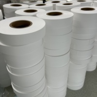 Étiquette textile en nylon lavable, résistante à la chaleur et enduite par immersion