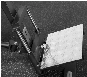 Rocson ROC tập thể dục Primal sức mạnh Bolt thiết kế Pro Series tấm nạp nghiêng T-Bar Hàng ADJ xử lý thép hiệu quả cánh tay máy - Product Image 4