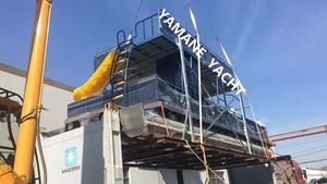 <span class=keywords><strong>Bateau</strong></span> <span class=keywords><strong>de</strong></span> loisir gonflable à Double pont, YACHT yamaha 34 pieds, en aluminium, divertissement, loisirs, fanion - Product Image 6