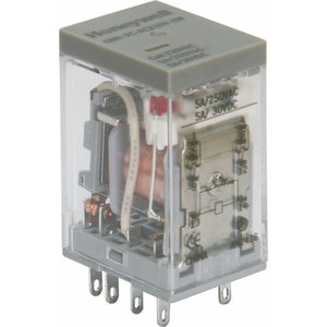 Relé Industrial Honeywell GR-4C-DC24V DPDT 20A 24VDC <span class=keywords><strong>de</strong></span> Plástico y Cobre, 4CO, Indicador LED, Riel DIN, para Elevador, con 12 Meses <span class=keywords><strong>de</strong></span> Garantía - Product Image 4
