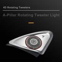 Tweeter Giratorio Rhythm 4D para Tesla Model 3 Y con Luz Ambiental de 256 Colores y Asistencia de Cambio de Carril