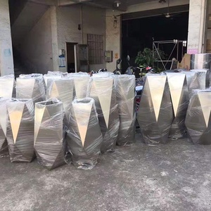<span class=keywords><strong>Pot</strong></span> de fleurs polygonal en découpe laser pour jardin, vente en gros, pots et jardinières décoratifs polygonal pour jardin extérieur - Product Image 5