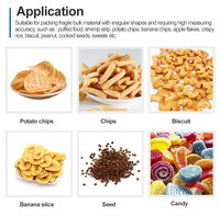 1000G 1Kg Koffiezakje In Vacuüm Instant Suiker Thee Snoep Korrelbonen Noten Snoep Droge Vruchten Verticale Verpakkingsmachine
