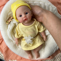 Großhandel Wasserdichte Vollsilikon-Reborn-Babypuppen Waschbare Lebensechte Reborn-Puppe Unterstützt Individuelle Größe und Frisur