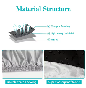 Funda Impermeable para Motocicleta, Protección Contra Rayos UV, Polvo y Lluvia, Incluye Bolsa de Almacenamiento - Product Image 4