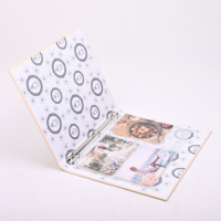 Benutzer definierte High School Binder mit Logo 3 4 Ringe und O D Q Form A5 A4 Papier Notebook Anpassung