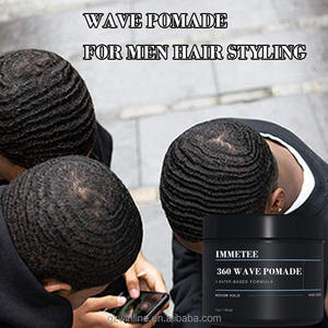 Pomata per Onde 360 Private Label per Uomo, <span class=keywords><strong>Cera</strong></span> per Capelli a Base d'Acqua per Onde Naturali, Tenuta Media, Lucentezza Elevata, 150g OEM - Product Image 3