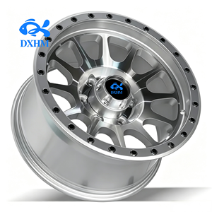 Rines Beadlock Plateados Pulidos 6x139.7, Ruedas Todoterreno <span class=keywords><strong>4x4</strong></span>, Rines Beadlock de 16 Pulgadas y 6 Orificios, Forjados Cóncavos para 4Runner Land Cruiser - Product Image 3
