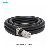 Kabel Kedap Air DPCZ5MCSM 19 Core 0.34 mm² 500/500 V AC/DC FEP CSM dengan Pelindung Kawat Baja Tahan Karat untuk Aplikasi Industri