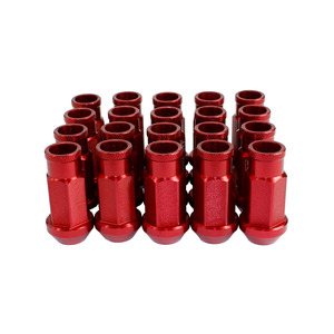 น็อตล้ออะลูมิเนียมอัลลอยด์ D1 SPEC M12*1.5 ขนาด 40 มม. สำหรับเปลี่ยนซ่อม สีเงิน - Product Image 2
