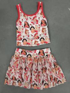 Nouvelle conception personnalisée Ensemble de vêtements de sport pour <span class=keywords><strong>maman</strong></span> et moi, tenue de golf, ensemble jupe de tennis sans manches pour femme, tenue d'entraînement, ensemble de vêtements de <span class=keywords><strong>yoga</strong></span> - Product Image 3