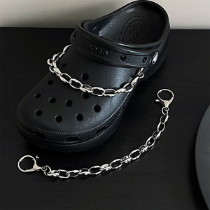 Chaînes en métal Offre Spéciale or argent pour sabots perles en métal décoration de diamant femmes hommes chaînes de chaussures breloques de chaussures décorations de chaussures - Product Image 4