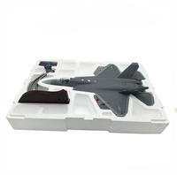 Modèle de chasseur furtif J-35 à l'échelle 1:24, 72 cm, modèle de collection en alliage militaire, cadeau décoratif