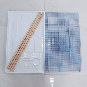 Vente d'usine cage d'observation des oiseaux de compagnie non toxique cage galvanisée pour perruches perroquets avec plateaux en plastique - Product Image 6