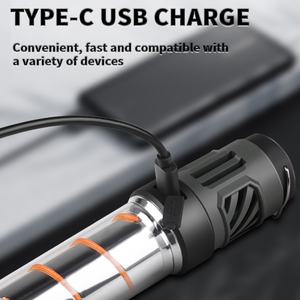 Lampe anti-moustiques portable à LED haute puissance rechargeable, lampe de camping avec charge USB Type-C, avec tapis anti-moustiques - Product Image 5