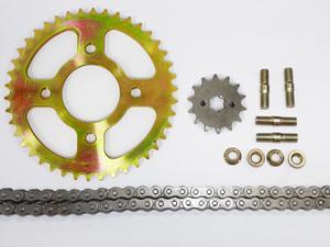 Multi-funzione risposta rapida ad alta efficienza catena resistente alla corrosione Set pignone per HONGDA CB125ACE CB125 ACE durevole 12 - Product Image 2