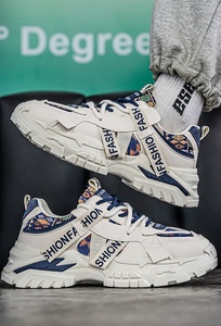 Chaussures pour hommes les plus vendues, nouveau modèle, chaussures de sport en mesh, chaussures tendance pour adolescents, marque polyvalente, chaussures de style rétro augmentant la taille - Product Image 6