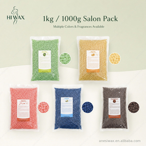 Cire dure en grains OEM 1kg, sac en vrac, perles de cire dépilatoire pour le corps, cire d'épilation sûre pour l'élimination des poils, fournitures de dépilation - Product Image 3
