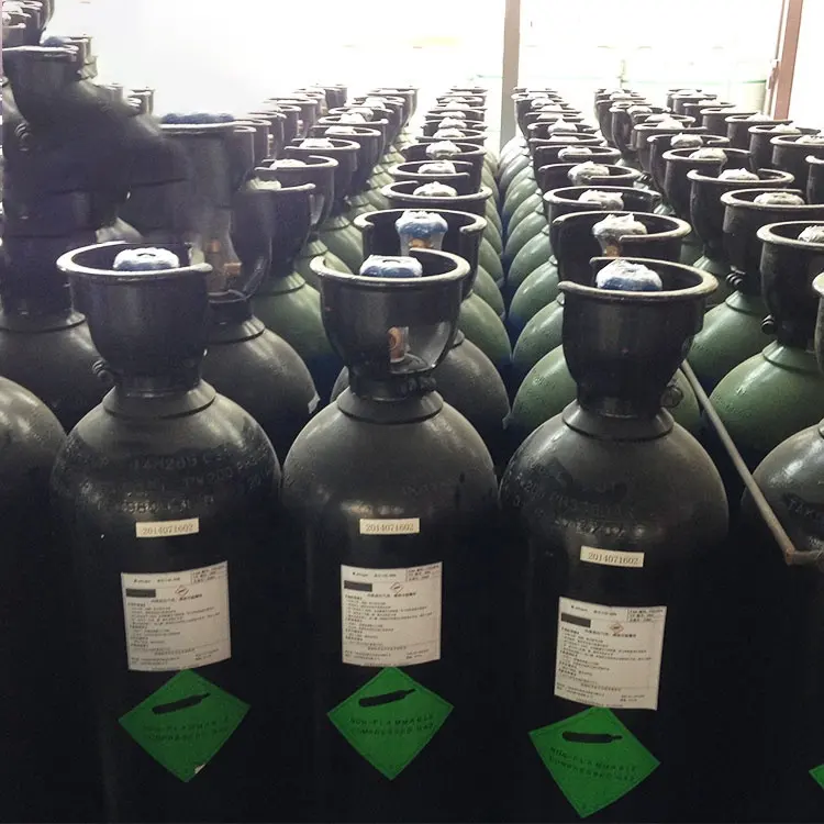 Prix d'usine chaud ISO9809-1 bouteille de gaz d'oxygène industrielle rechargeable