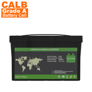Direktverkauf ab Werk Wiederaufladbare 12V 100Ah LiFePO4 Batterie IP66 Camping Outdoor Stromversorgung Solarenergie-Speicher 9000 Pack - Product Image 1