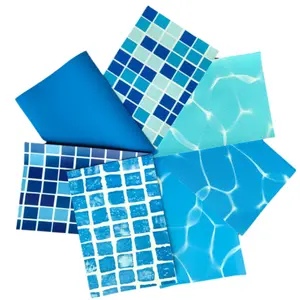 Pool accessories anti uv mildew resistant 1.5mm pvc swimming pool liner mosaic vinyl pvc liner for swimming pool