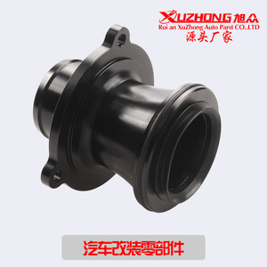 ท่อไอเสียเทอร์โบ Xuzhong รุ่น BOV-1050-BK แบบตรง ทำจากอะลูมิเนียม สำหรับรถยนต์ Volkswagen Audi เครื่องยนต์ EA888 ชุดอัพเกรด - Product Image 3