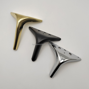 Fabricante personalizado oro patas de los muebles barato sofá Leg130mm patas de los muebles - Product Image 4